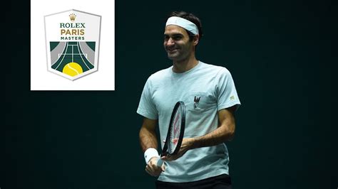 tennis rolex paris 2018|Roger Federer is here ! .